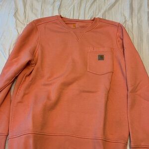 Pink Carhartt sweatshirt